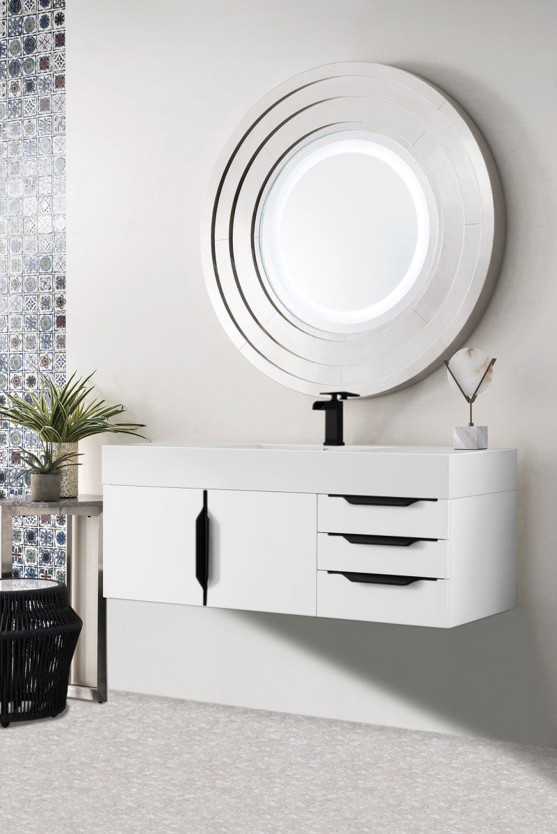 Columbia 48" Single Wall Mount Vanity Cabinet