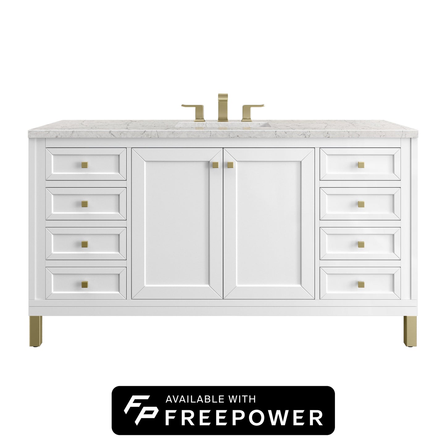 Chicago 60" Single Vanity