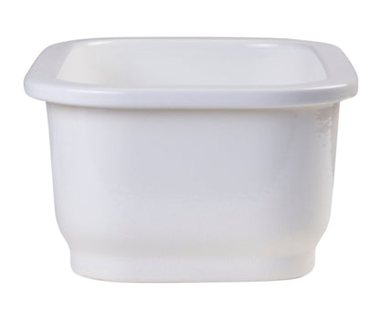 ALFI brand  AB1218 Small Rectangular Fireclay Undermount or Drop In Prep / Bar Sink