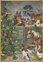 Advent Greeting Card – Farmyard Friends and Christmas Cheer
