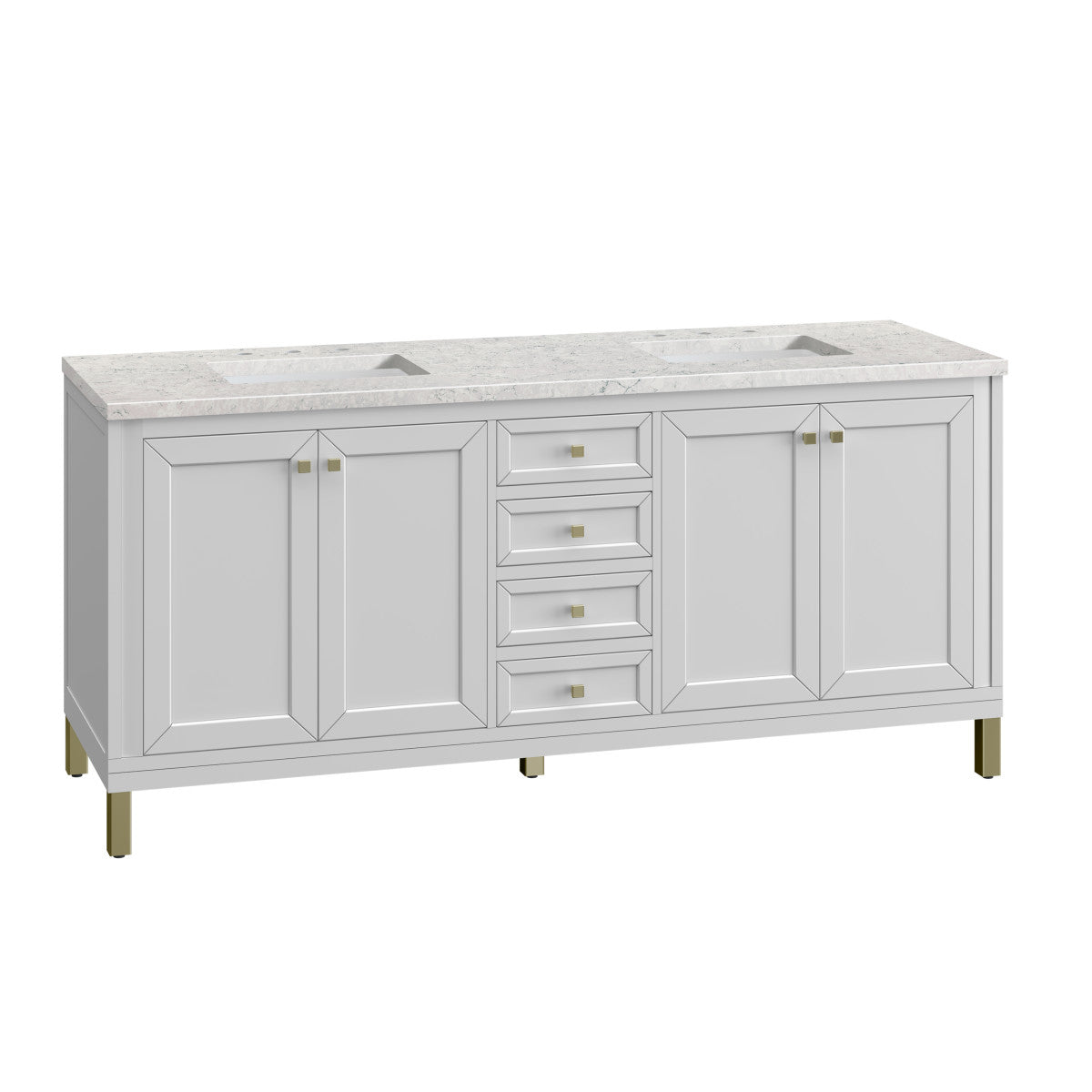 Chicago 72" Double Vanity Cabinet