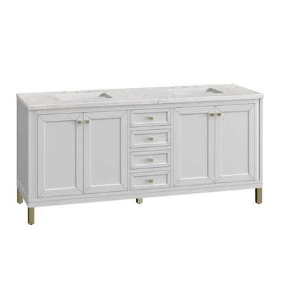 Chicago 72" Double Vanity Cabinet