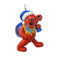 Grateful Dead Bear with Toy Bag Ornament -