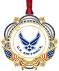 Patriotic US Airforce Ornament