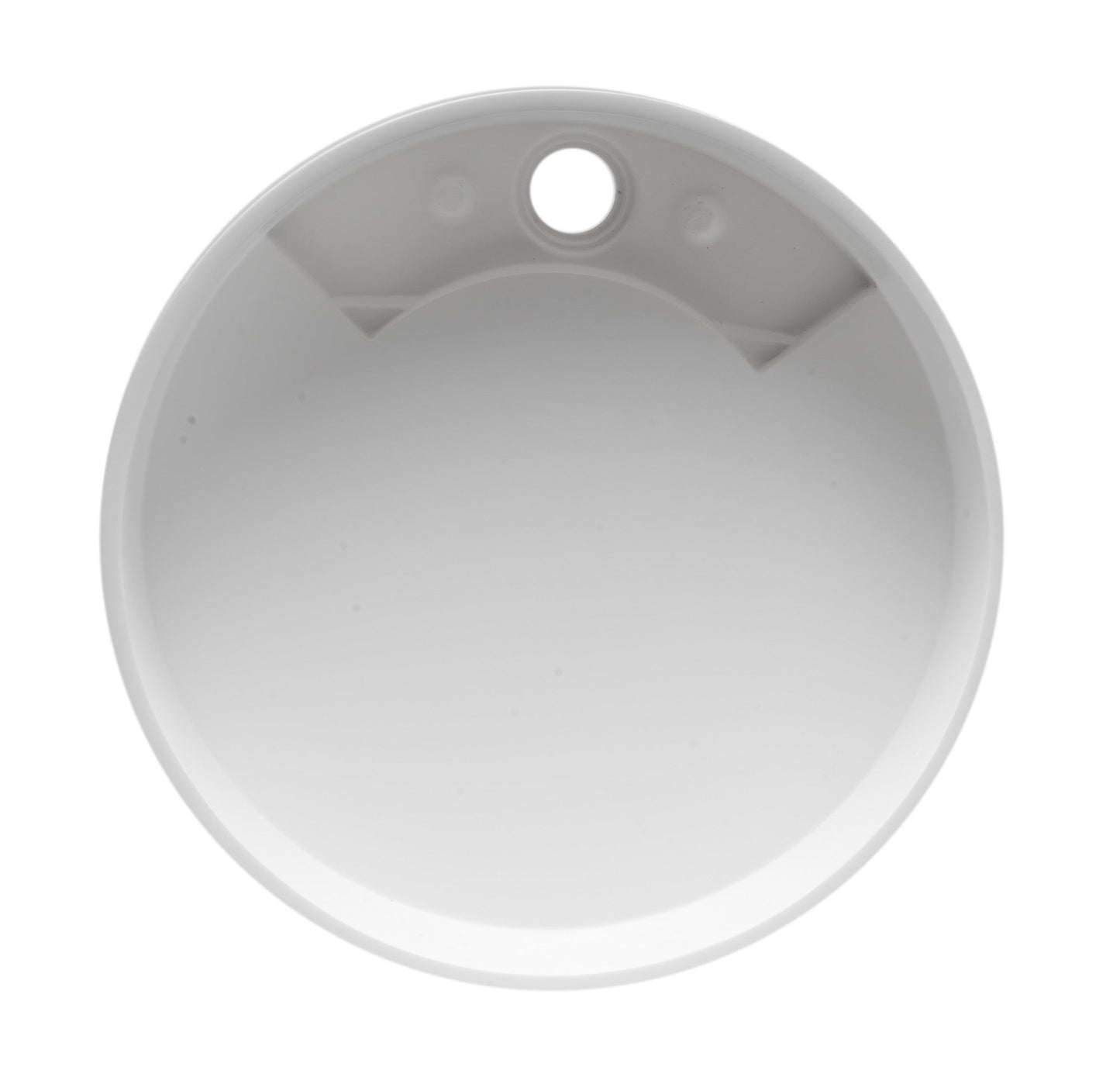 ALFI brand  ABRS15R 15" Round White Matte Solid Surface Resin Sink
