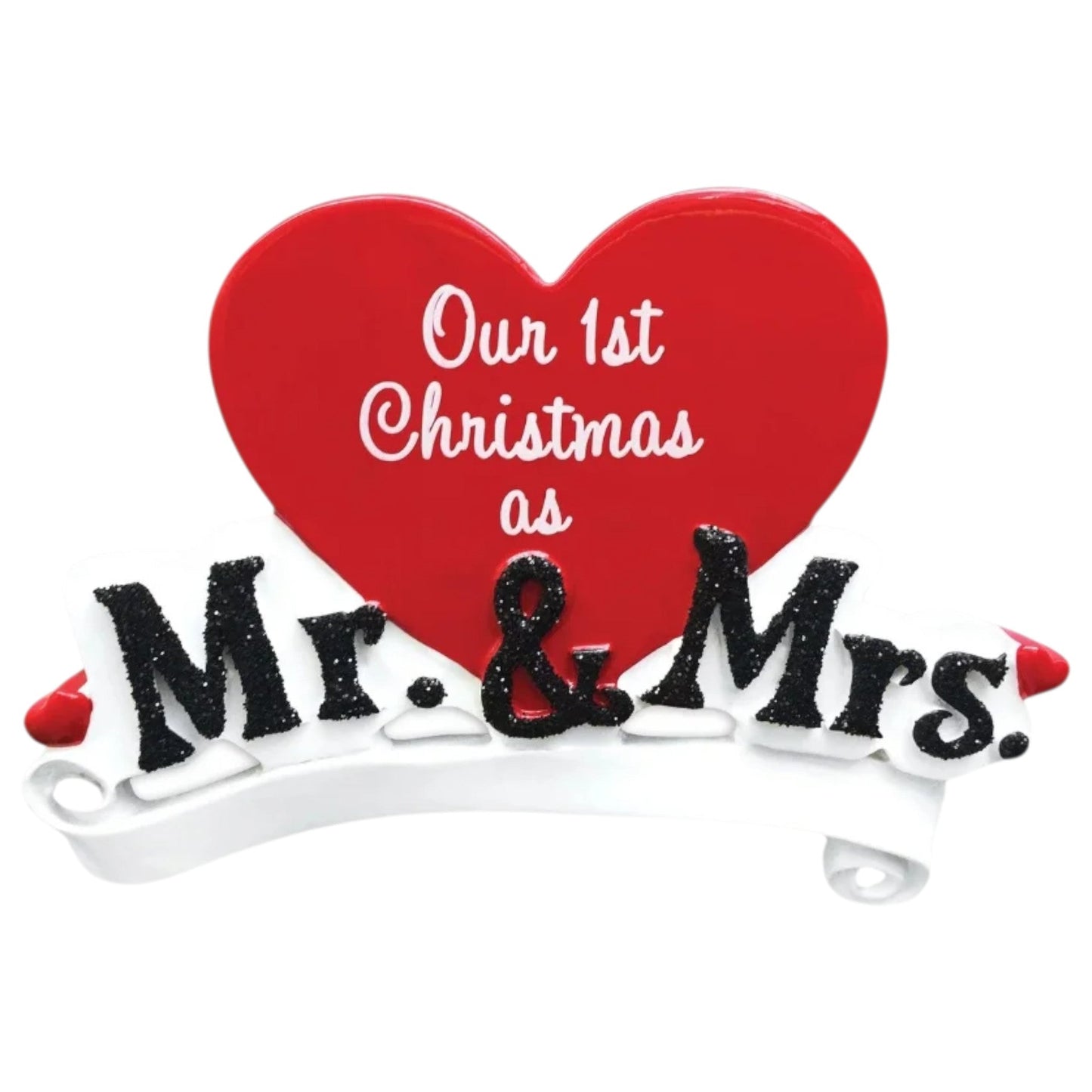 Mr and Mrs Couples Ornament