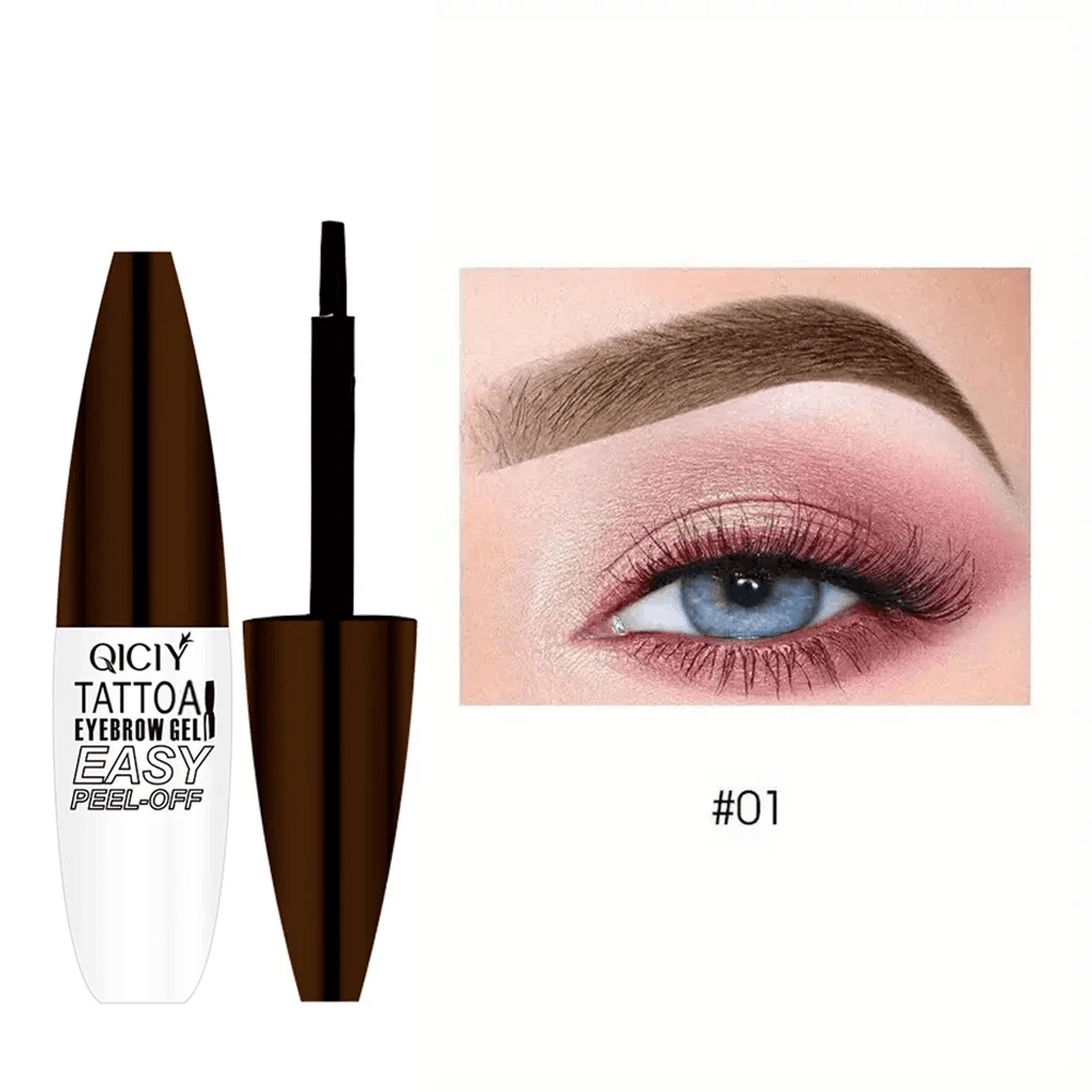Easy Peel Off Eyebrow Gel Long-Lasting, Waterproof & Smudge Proof