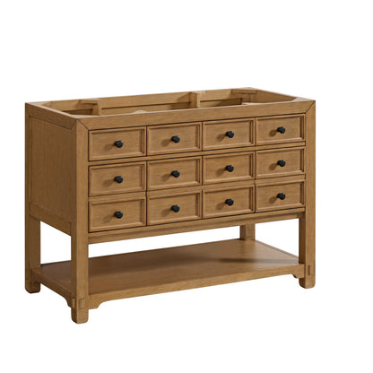 Malibu 48" Single Vanity, Amber Birch