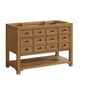 Malibu 48" Single Vanity, Amber Birch