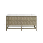 Emmeline 72" Double Vanity Cabinet, Pebble Oak