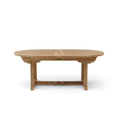 Bahama 117" Oval Double Extension Table Extra Thick