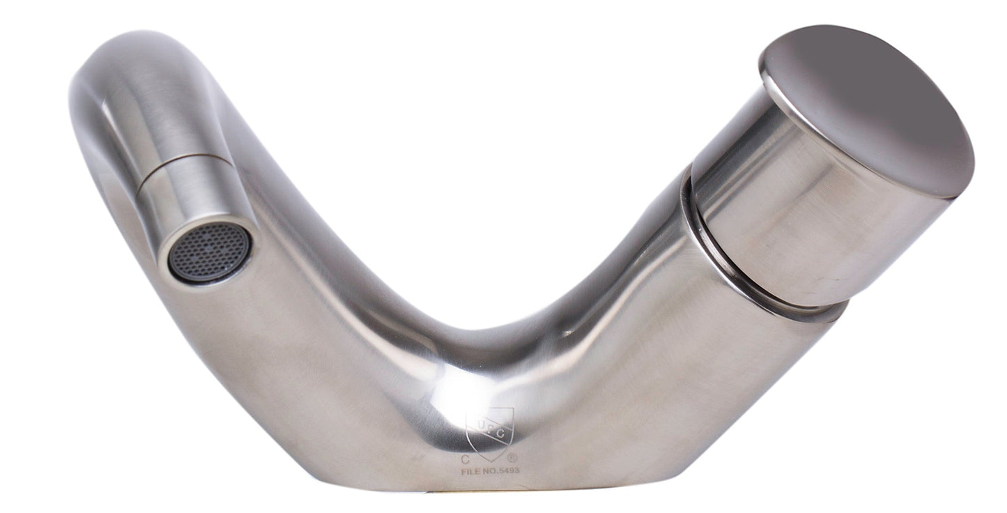 ALFI brand AB1572 Wave Single Lever Bathroom Faucet