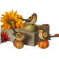 Autumn Bird Figurines -