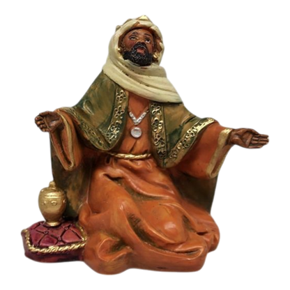 King Balthazar Nativity Figurine - 5 Inch Scale