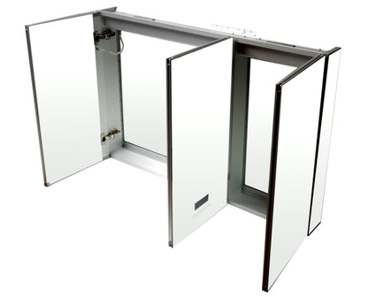 ALFI brand  ABMC4228BT 42" x 28" Triple Door LED Light Bluetooth Medicine Cabinet
