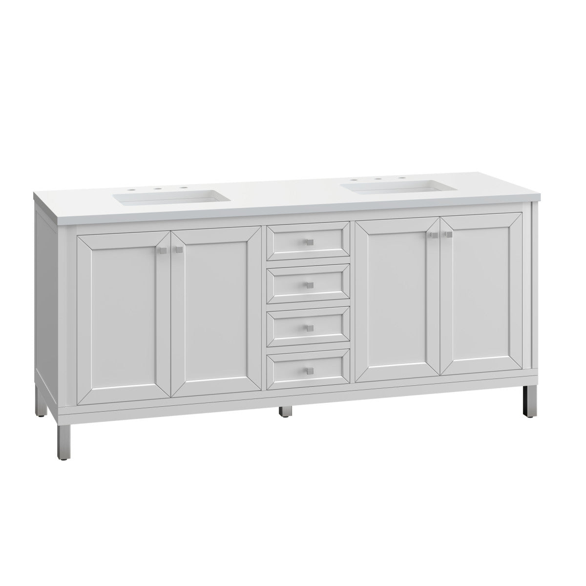 Chicago 72" Double Vanity Cabinet