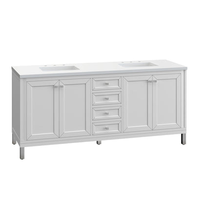 Chicago 72" Double Vanity Cabinet