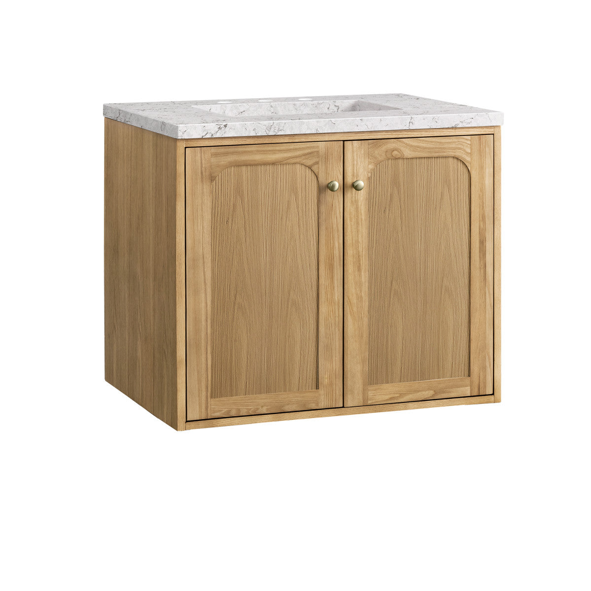 Laurent 30" Single Vanity Cabinet, Light Natural Oak