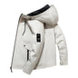 Men's Casual Lightweight Hooded Jacket for Spring/Fall