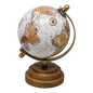 Mangowood Tabletop Globe - 6 inch - Light