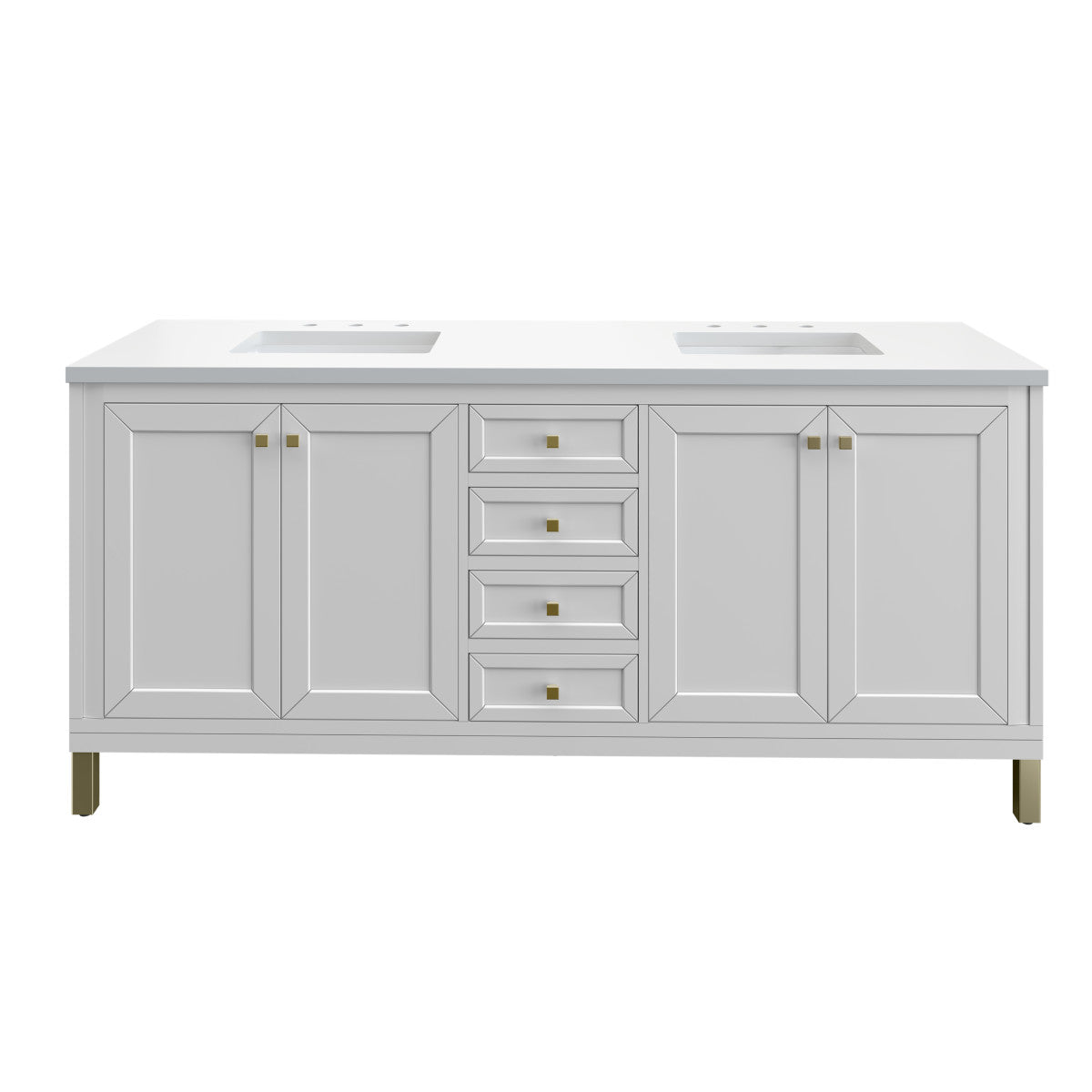 Chicago 72" Double Vanity Cabinet