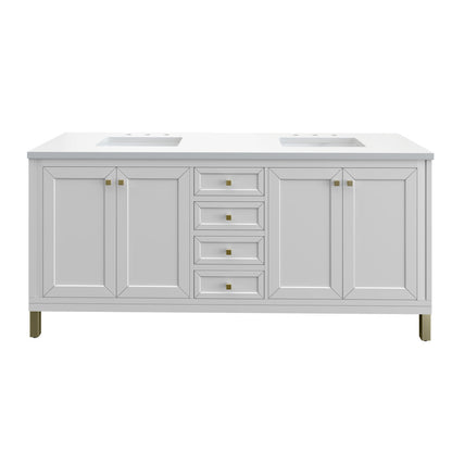 Chicago 72" Double Vanity Cabinet
