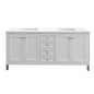 Chicago 72" Double Vanity Cabinet