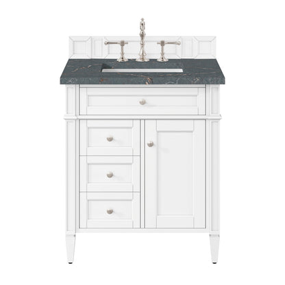 Brittany 30" Single Vanity in Bright White