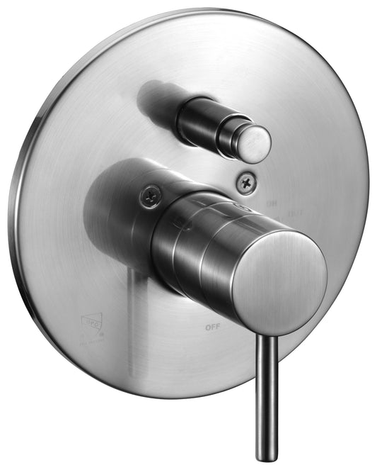 ALFI brand AB1701 Pressure Balanced Round Shower Mixer with Diverter