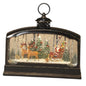 Santa On Sleigh Musical Lighted Water Globe