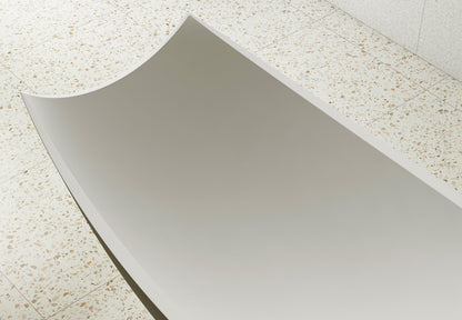 ALFI brand  AB9992 White Matte 71" Solid Surface Resin Free Standing Hammock Style Bathtub