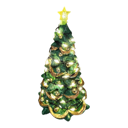 Joyful Christmas Tree - Lighted - Warm White - 4.5 Inch