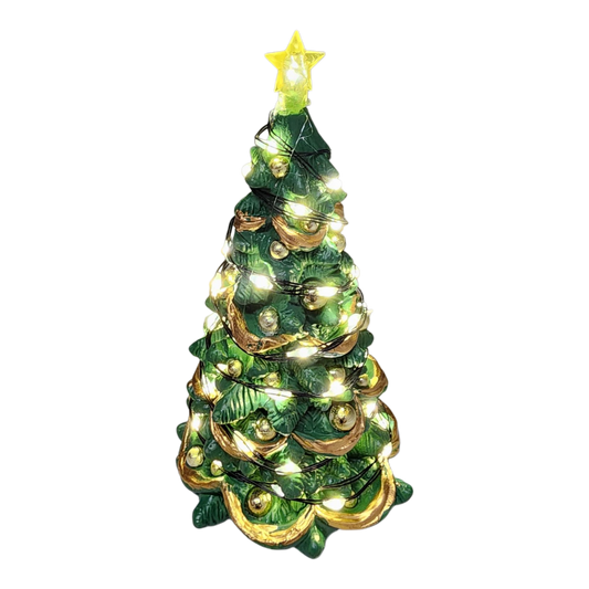 Joyful Christmas Tree - Lighted - Warm White - 4.5 Inch