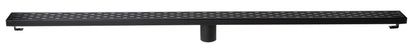 ALFI brand ABLD47C Linear Shower Drain with Groove Holes