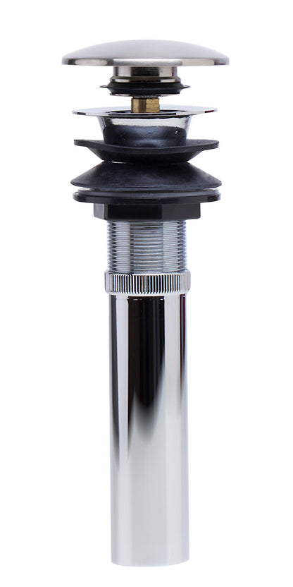 ALFI brand AB9056 Matte Pop Up Drain with Overflow