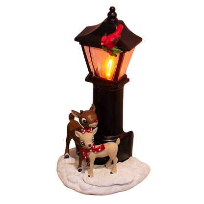 Rudolph and Clarice Flickering Lamp Nightlight