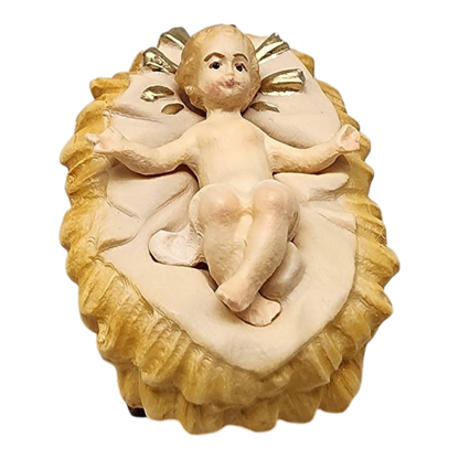 Holy Family - Hand Carved in Wood - 10cm (4 inch)