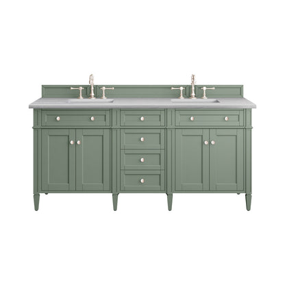 Brittany 72" Double Vanity Cabinet