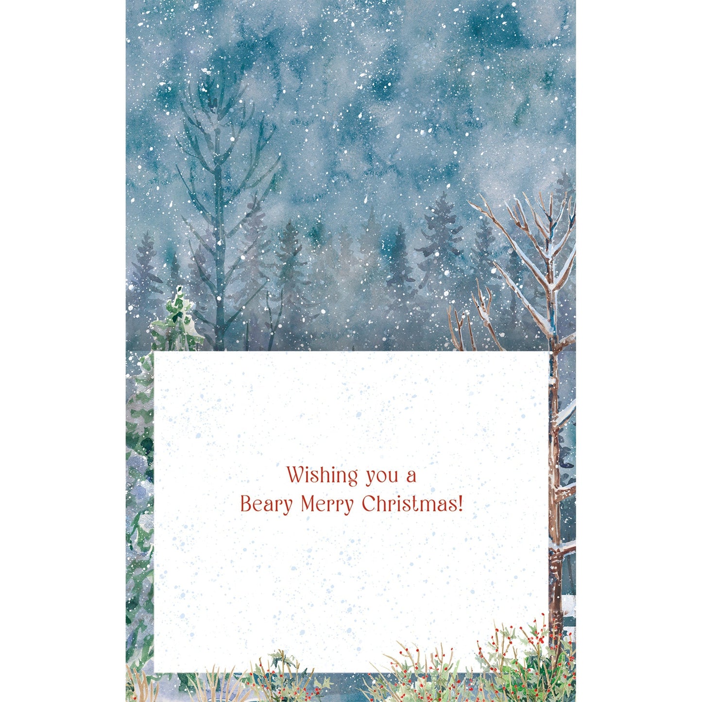 Beary Merry Christmas Boxed Christmas Cards