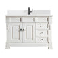 Brookfield 48" Single Vanity Cabinet, Bright White