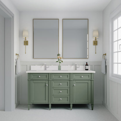 Brittany 60" Double Vanity Cabinet
