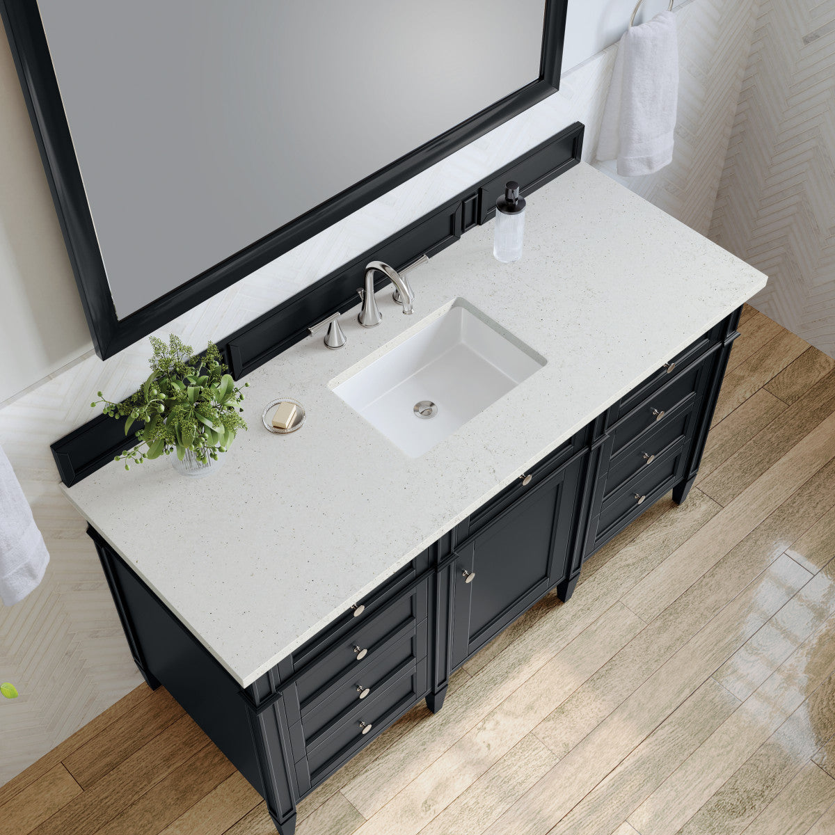Brittany 60" Single Vanity Cabinet