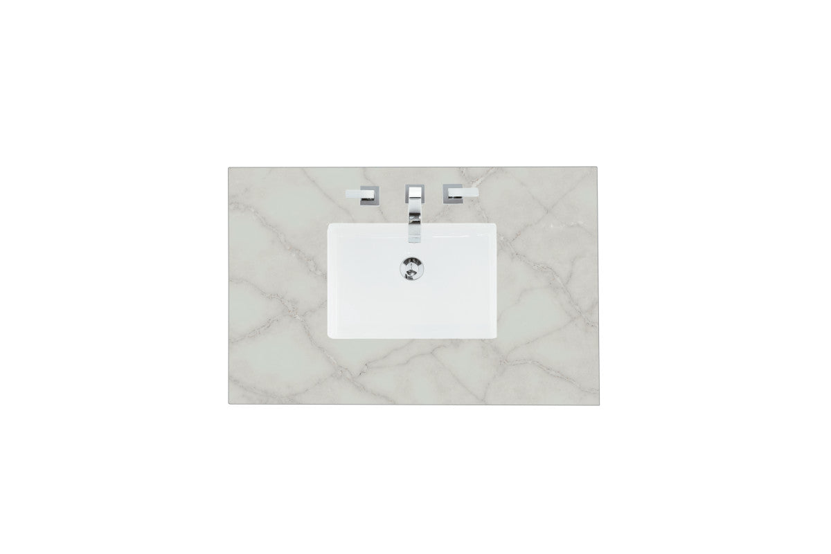 36" Single Top, 3 CM Silestone w/ Sink