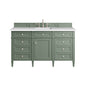 Brittany 60" Single Vanity Cabinet