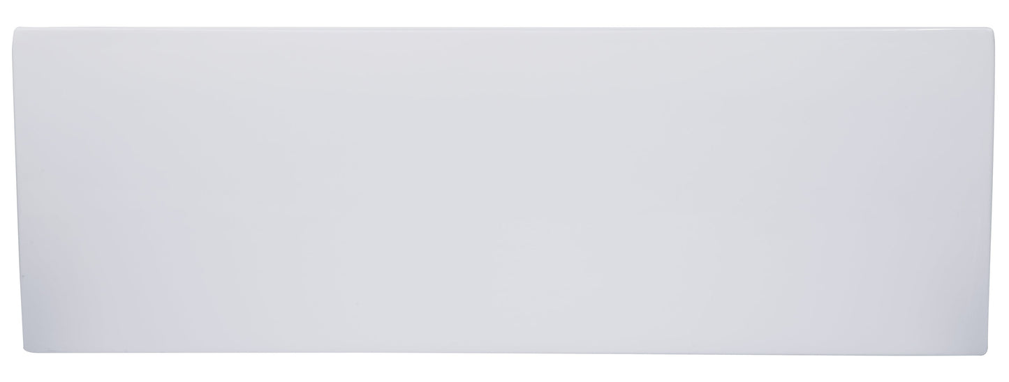 ALFI brand  AB8859 67 inch White Rectangular Acrylic Free Standing Soaking Bathtub
