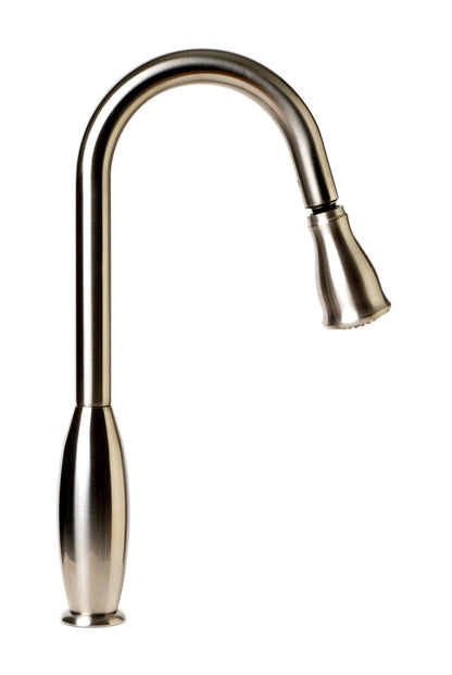 ALFI brand ABKF3783 Gooseneck Pull Down Kitchen Faucet