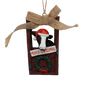 Christmas Cow at the Barn Door Ornament