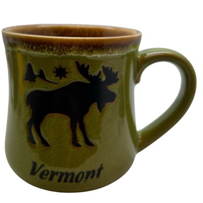 Vermont Moose Mug - Olive