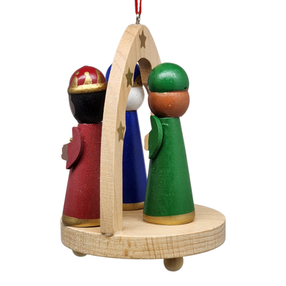 Three Kings Triptych Ornament