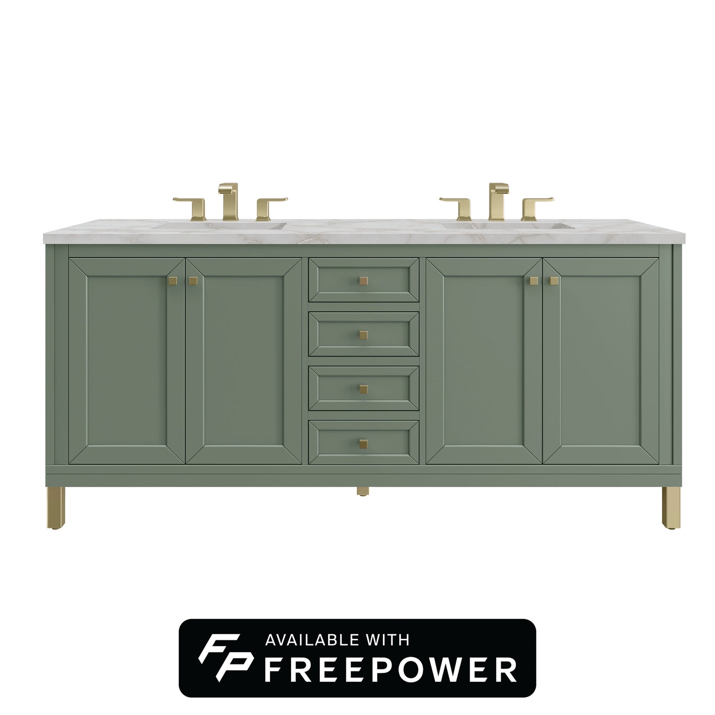 Chicago 72" Double Vanity